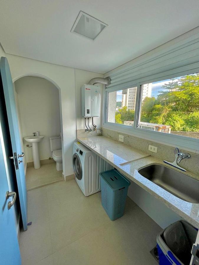 Apartamento Guarujá morro do Maluf de frente ao mar! Exterior foto